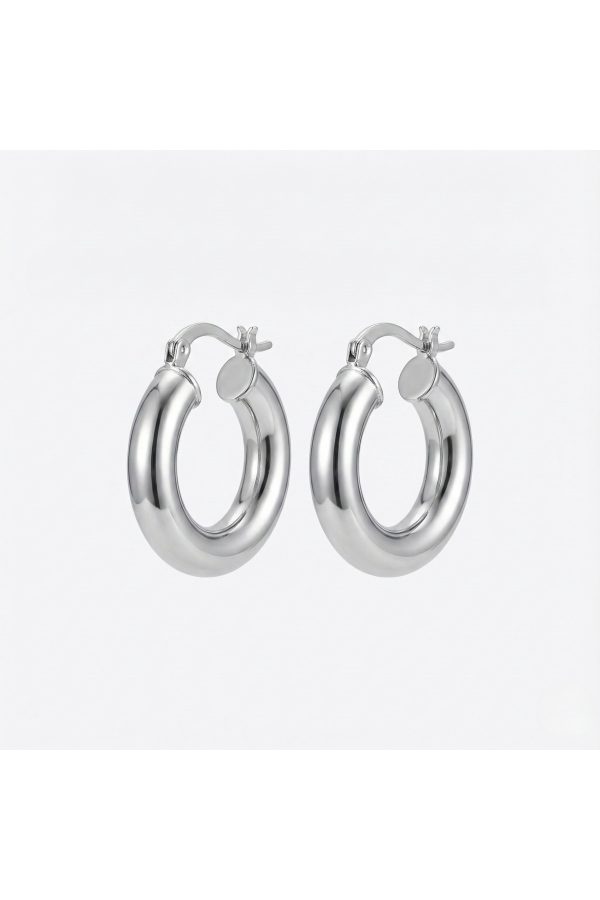 Halka Küpe Silver